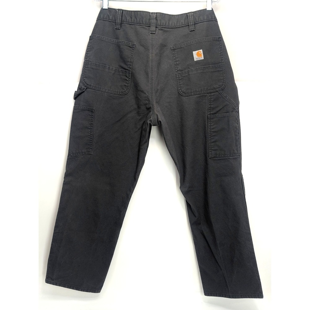 Carhartt Men's BN3334-M Double Knee Carpenter Work Pant: 38 x 30 Relaxed Fit - Picture 5 of 16